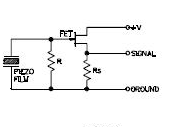 피에조 센서 버퍼회로 응용