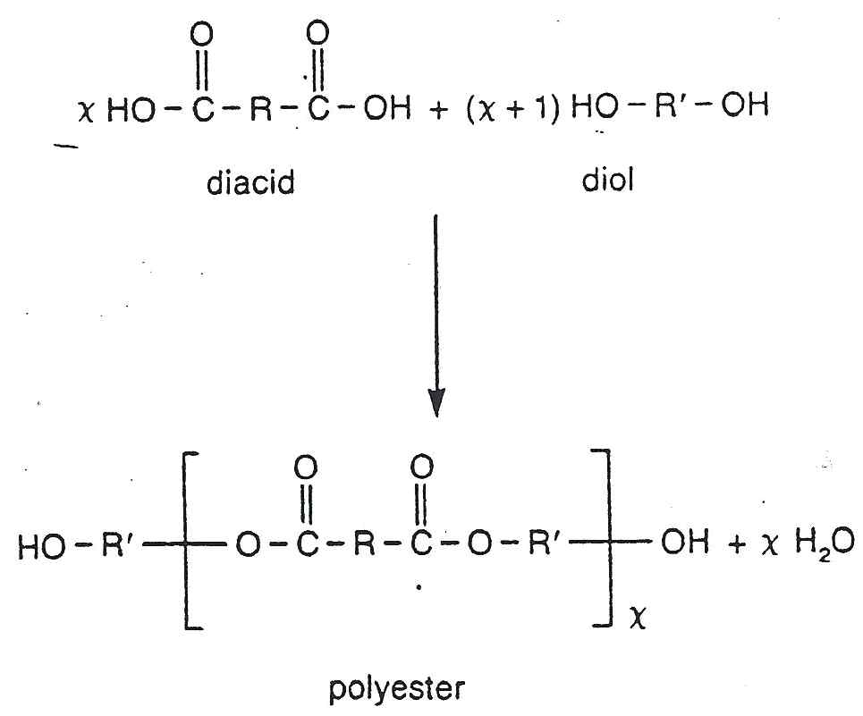 이상적인 폴리에스테르 반응