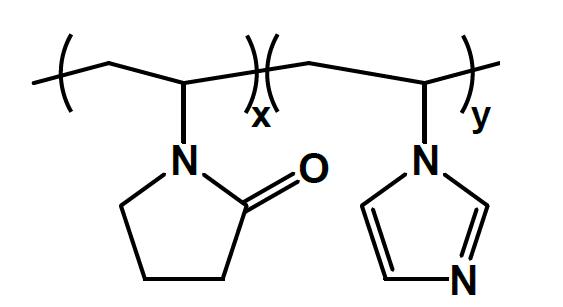 Poly(vinyl-pyrrolidone)-(vinyl-imidazole) copolymer, Poly(VP-co-VI)