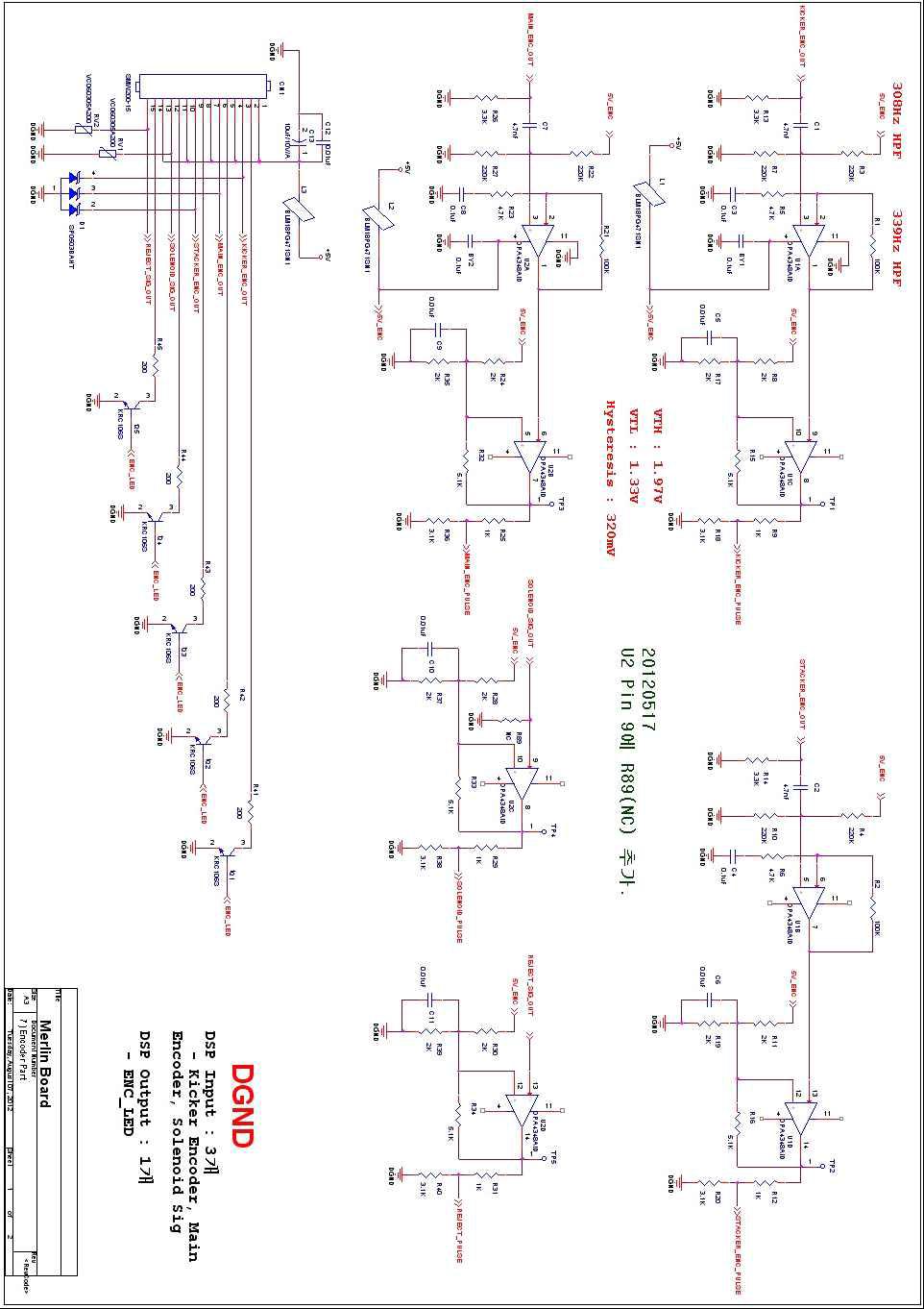 MOTOR-BOARD Encoder