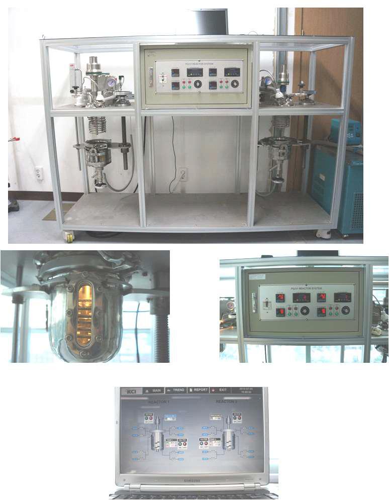 Polyquaternium-51용 고점도용 파일롯 반응기