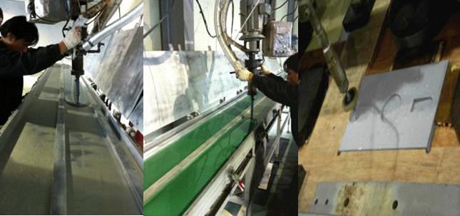 Photos of Manufacturing Process of Polyurethane Rail Pad