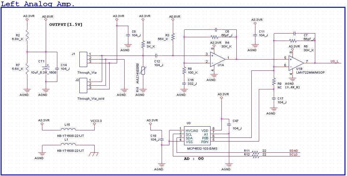 US Analog Amp Circuit