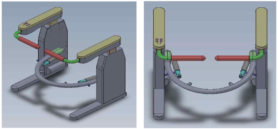 전동 안전손잡이 3D 디자인 (2차년도)