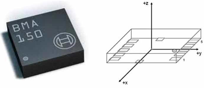 3축 가속도 센서