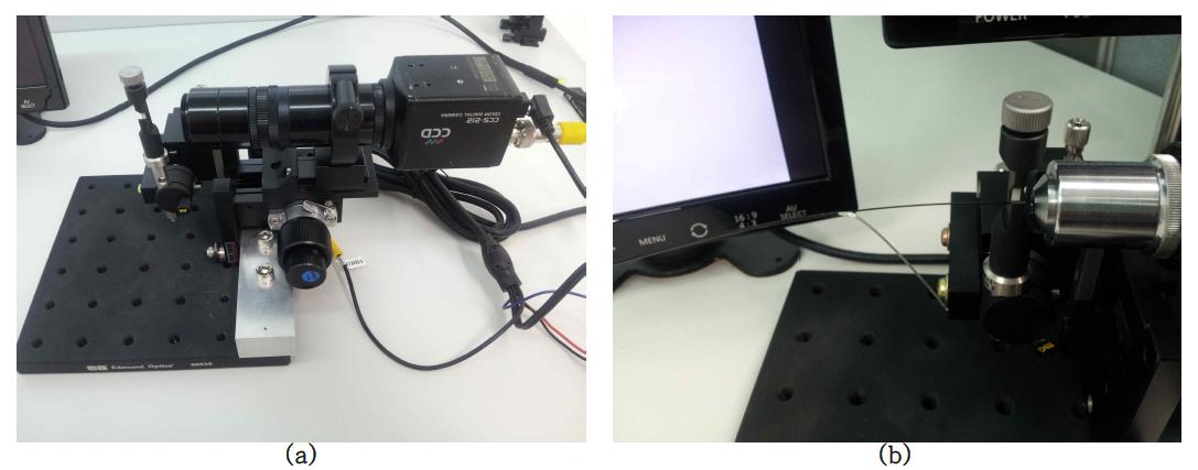 Lens - Fiber Bundles Alignment (b) 연마 가공 과정이 끝난 Image Fiber