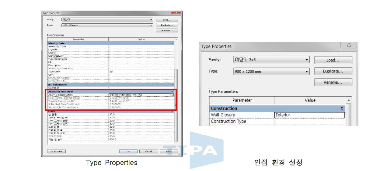 Window 모델링 가이드라인