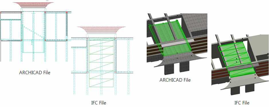 IFC 호환성 테스트(슬래브 변형)