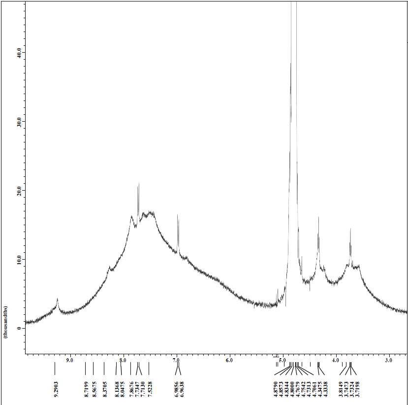 Targer E(p)의 1H-NMR