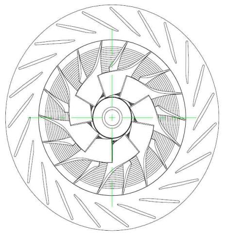 Impeller Exit Velocity Triangle