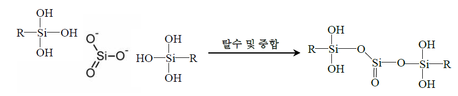 실란 커플링제에 의한 규산음이온의 안정화 메카니즘