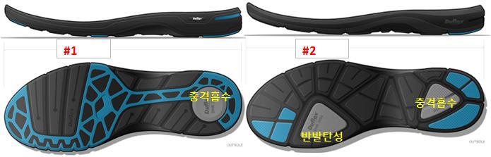 디자인 2차 Concept(충격흡수 및 고탄성 Insert가 부착된 디자인)