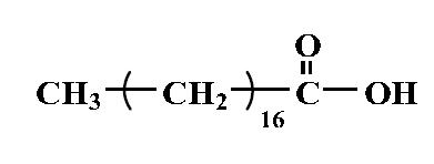 Structure of Stearic acid