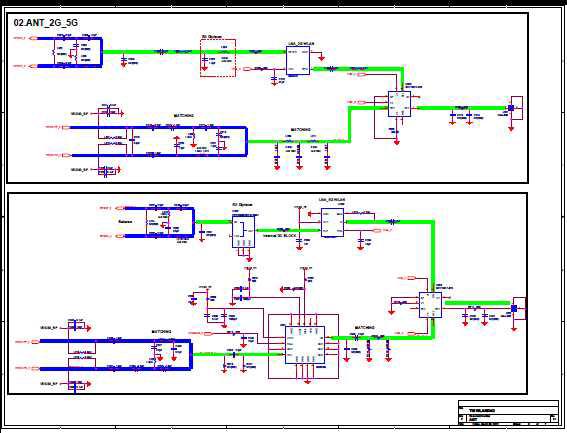 OBE 모듈 AR9342 ANT2G,5G PARTs 회로도