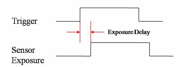 Trigger 와 Exposure 시간 설정 기능