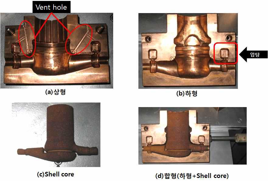 15mm 수도계량기 금형