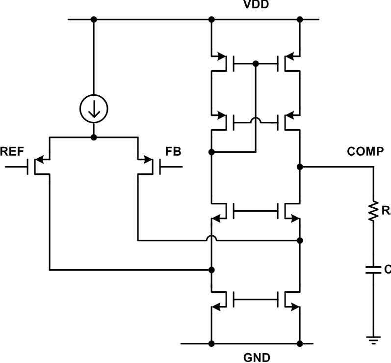 Error Amplifier Circuit