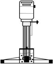 Schematic diagram of homogenizer to make microcapsules