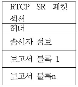 RTCP SR패킷 구조