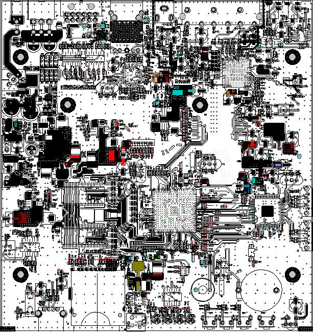 Top Side PCB Layout