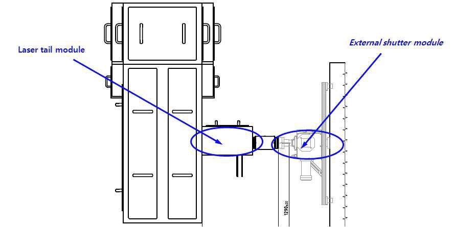 External Shutter Module 조립도