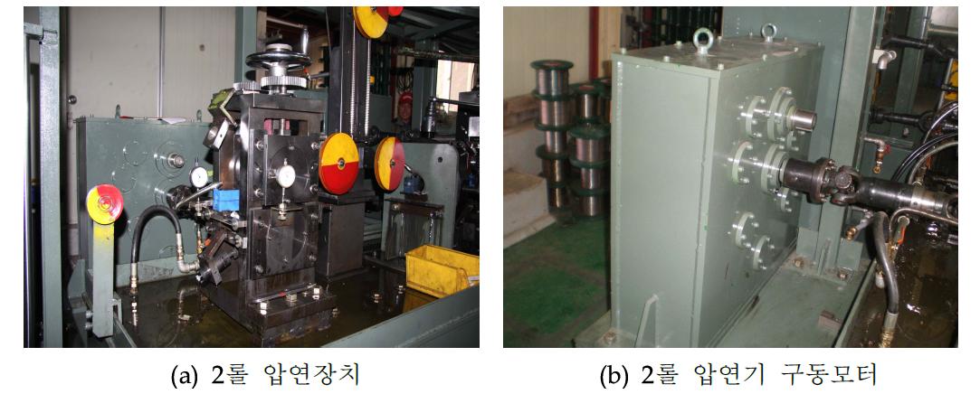 2롤 압연장치 및 구동모터