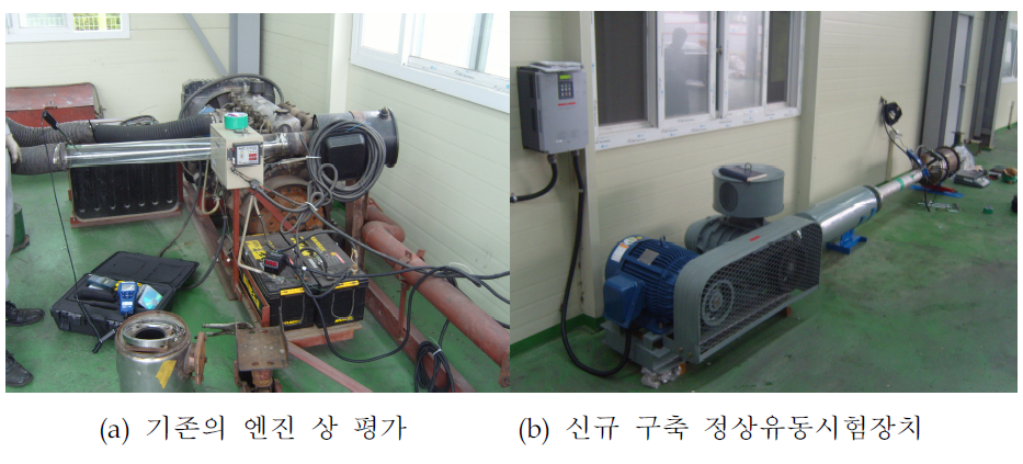 차압 측정 장치의 비교 사진