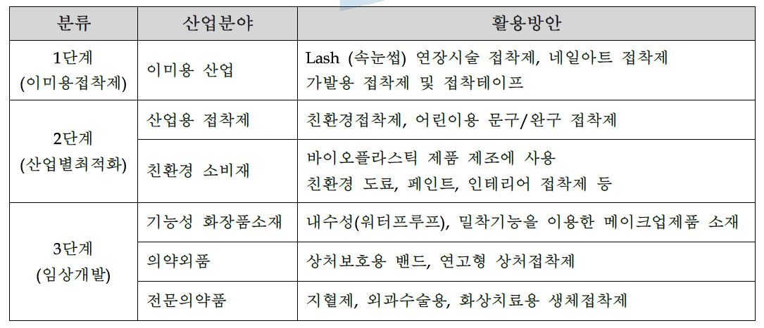 단계별 제품화 확산 계획