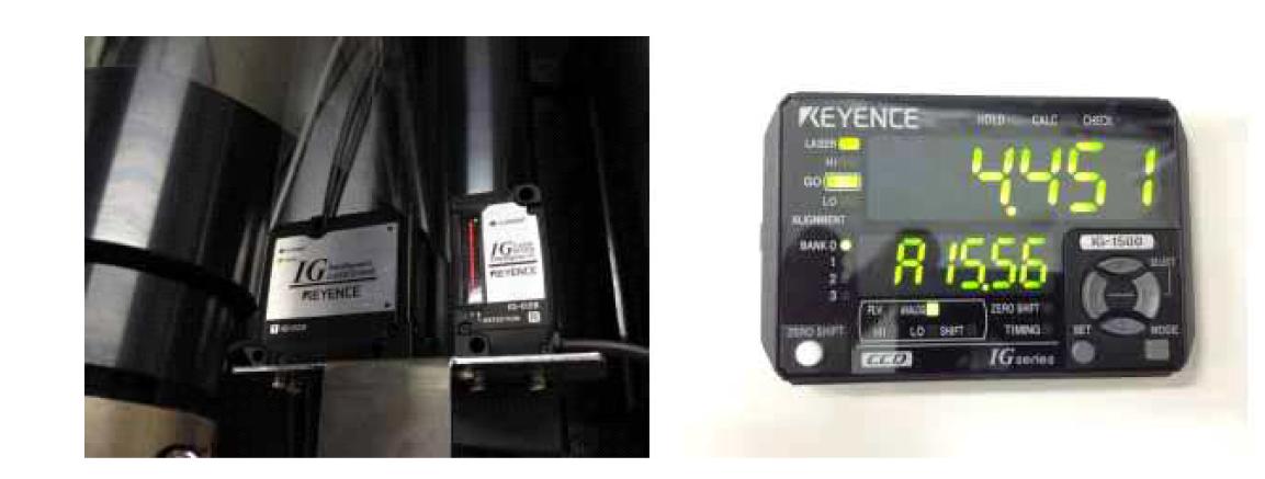 Keyence IG-028 & Indicator