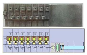 Multi emitter multi chip 패키지 Base & Assembly