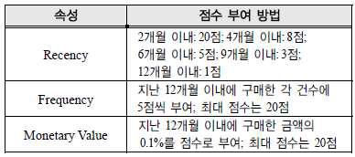 RFM 기법의 두 가지 방식