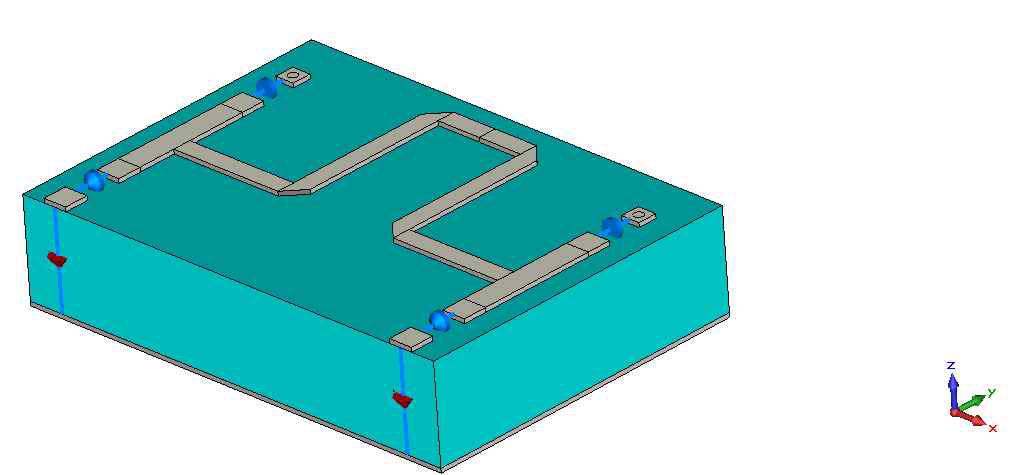 테프론 1W 회로도에 대한 PCB 3D 도면 설계