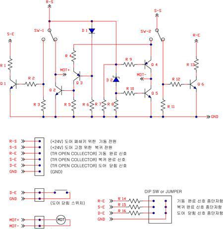 구동회로 회로도