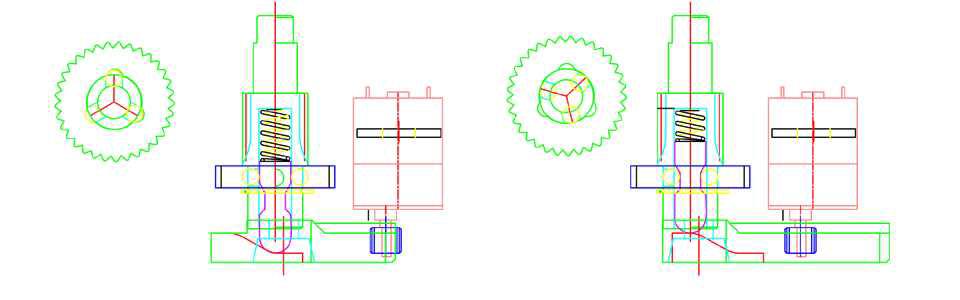 Motor actuator and mechanism