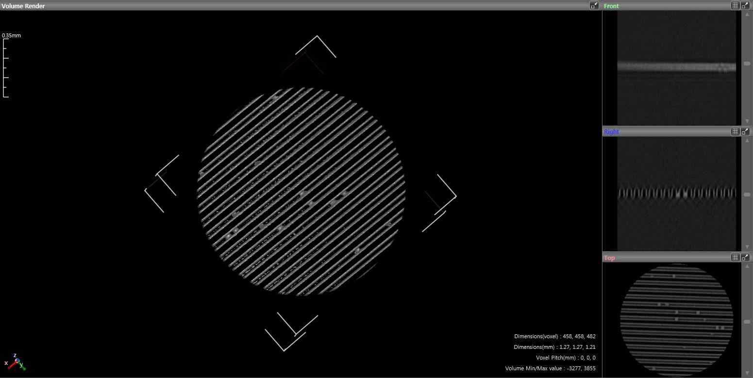 Grating (G0-sample2) CT 이미지 (3D 확대).