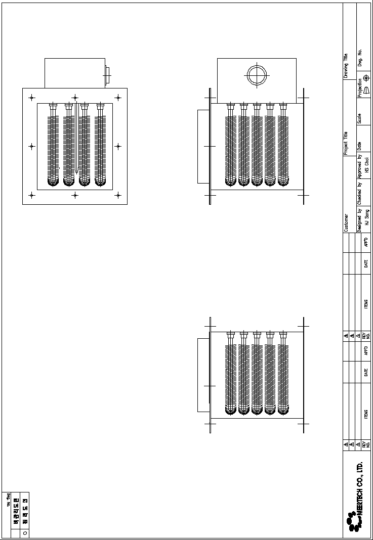 히터 도면