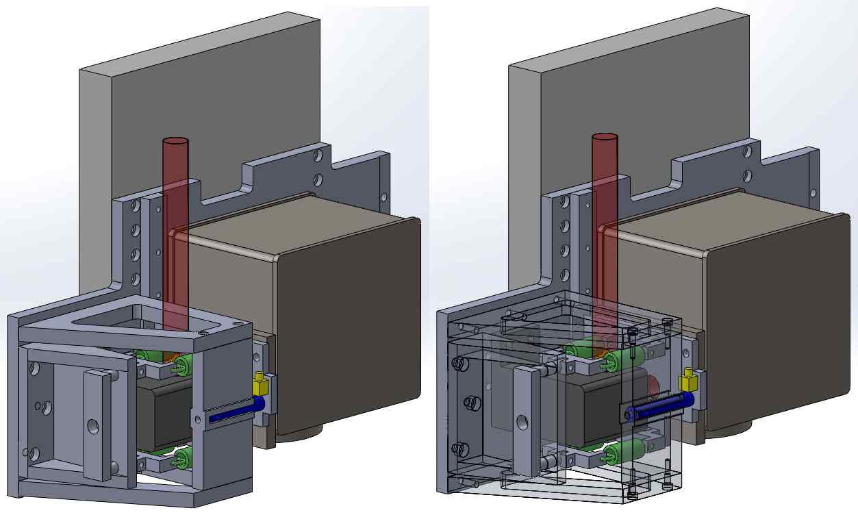 3D CAD를 이용한 부품 조립도