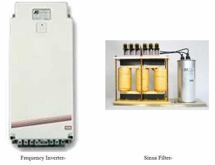 KEB Frequency Inverter 및 Sinus Filter