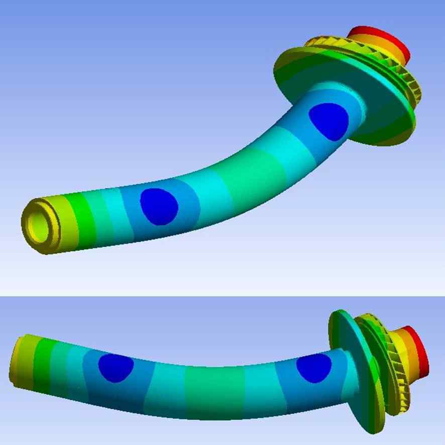 Bending Critical Speed Mode Shape