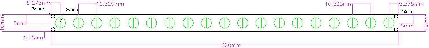 컬러 LED 모듈 PCB 설계도