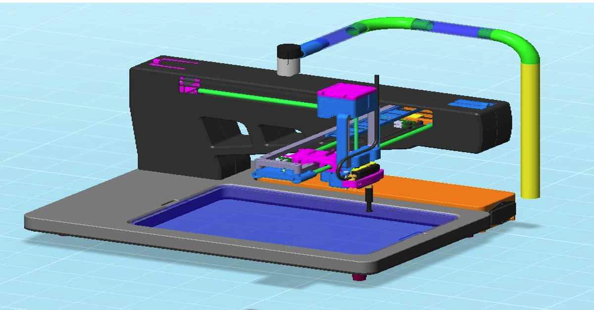 2차 EMC SCANNER 제작 3D STEP 도면