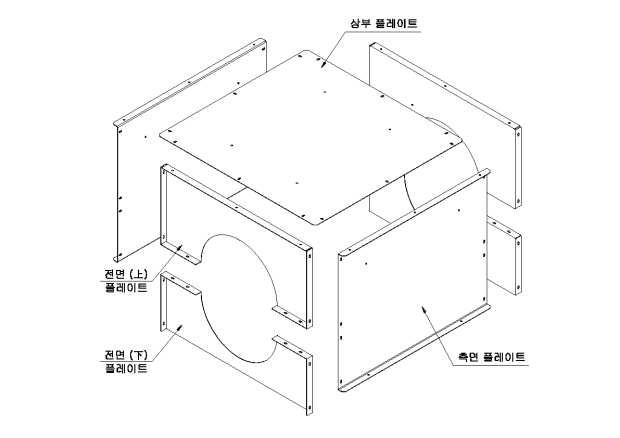 SUS316 Protector 각부 조립