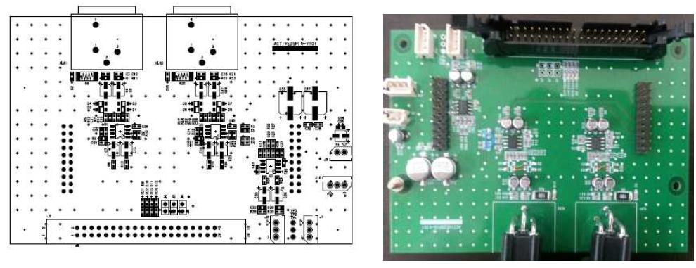 Balanced Audio Signal input board