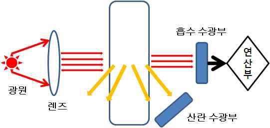 당화혈색소 결합 DNA 앱타머를 이용한 바이오 시스탬 모식도