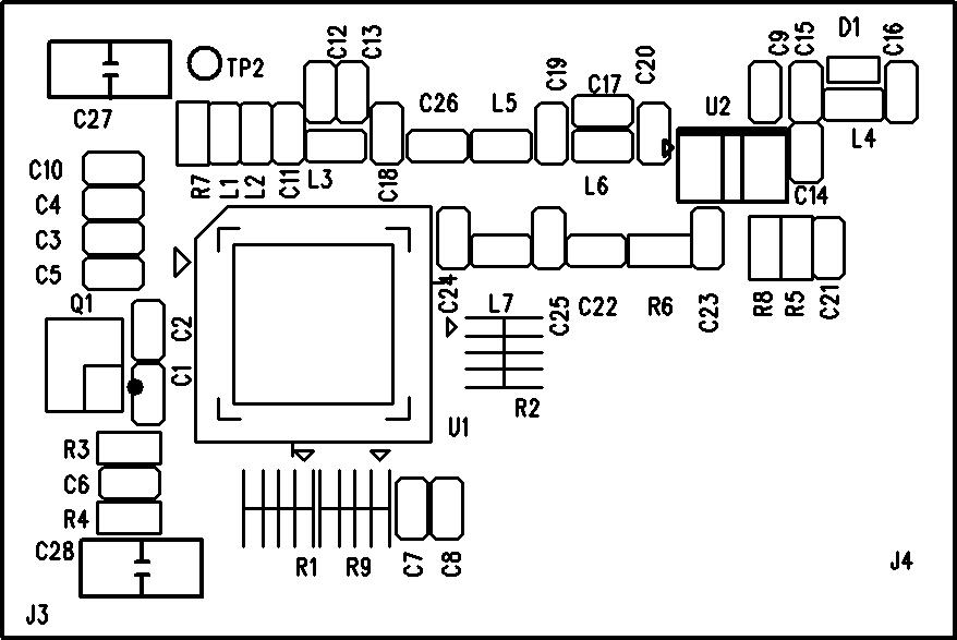 900MHz RF모듈 Top silk -1