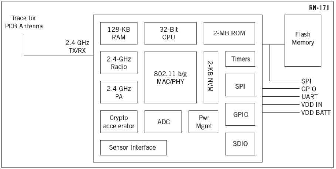 RN-171 block diagram