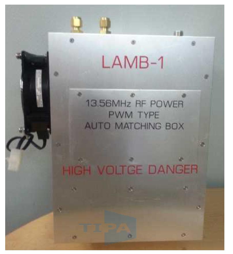 완성된 시제품 LAMB-1 MATCHING BOX