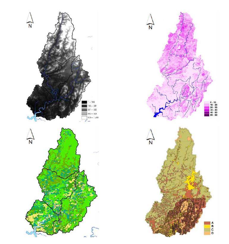 Construction of topographic data