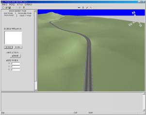 곡선구간 도로에 대한 도로DB 제작의 예