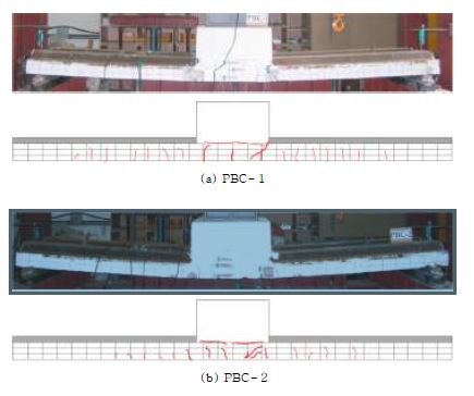 그림 6.16 실험체 PBC-1,2의 파괴형태
